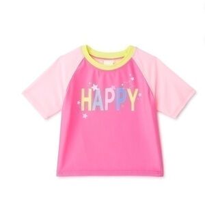 Nwot pink rash guard - Short sleeve